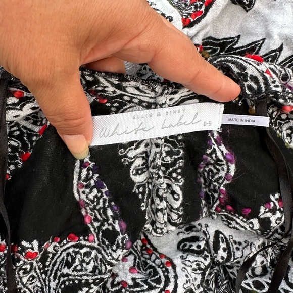 White Label multicolored embroidered cardigan one size - Picture 5 of 6